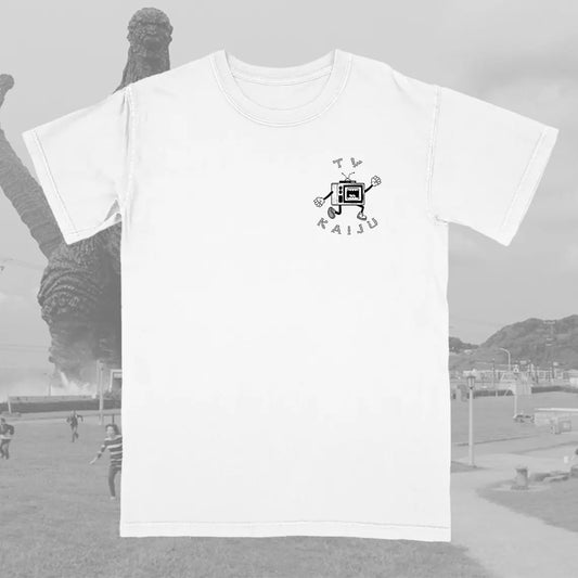 TV Kaiju Logo White Shirt