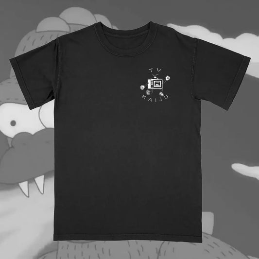 TV Kaiju Logo Black Shirt